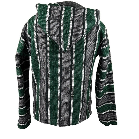 Molina Baja Drug Rug Multicolored Hoodie Sz 42 L 44 - Picture 5 of 9